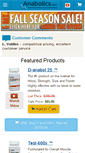 Mobile Screenshot of anabolics.com